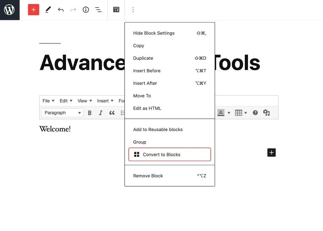 wordpress插件分享：Advanced Editor Tools 古腾堡与经典编辑器增强