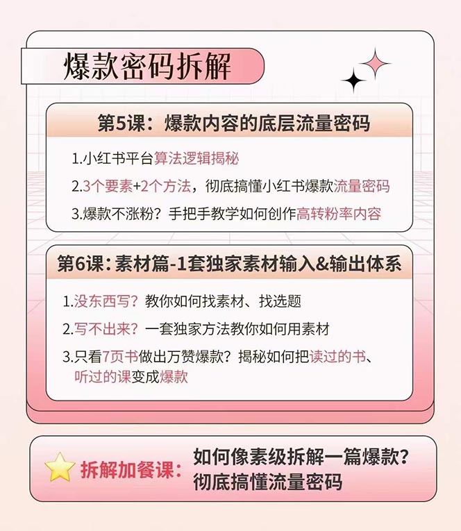 （第8717期）小红书特训营12期：从定位 到起号、到变现全路径带你快速打通爆款任督二脉