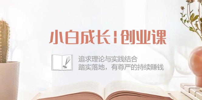 （第8617期）小白成长|创业课：追求理论与实践结合，踏实落地，有尊严的持续赚钱-42节