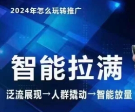 （第10267期）七层老徐·2024引力魔方人群智能拉满+无界推广高阶，自创全店动销玩法（更新6月）