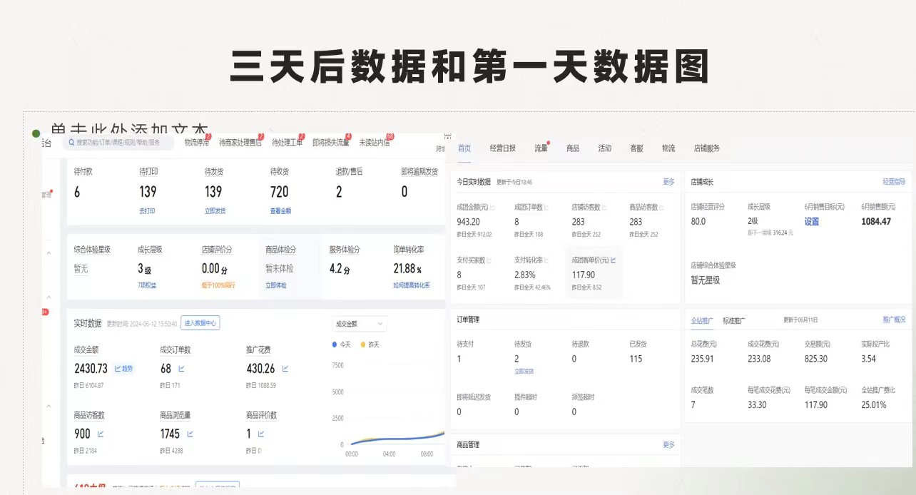 （第10618期）拼多多 最新合作开店日收4000+两天销量过百单，无学费、老运营代操作、…