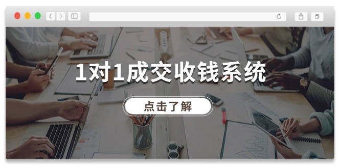 （第10753期）1对1成交 收钱系统，十年专注于引流和成交，全网130万+粉丝