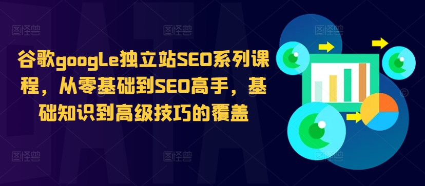 （第12407期）谷歌google独立站SEO系列课程，从零基础到SEO高手，基础知识到高级技巧的覆盖