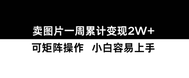 （第13359期）小红书【卖图片】一周累计变现2W+小白易上手